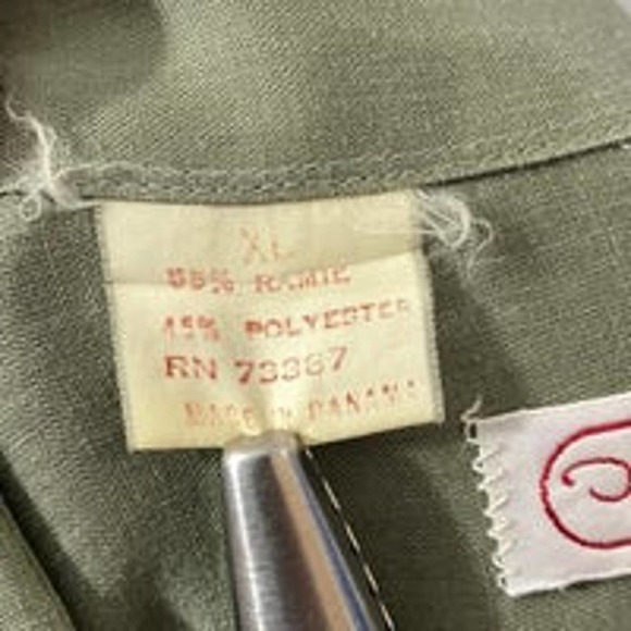 Oscar de La Renta Vintage Men's Shirt Short Sleeve Button Down XL - Panama- - Picture 10 of 11